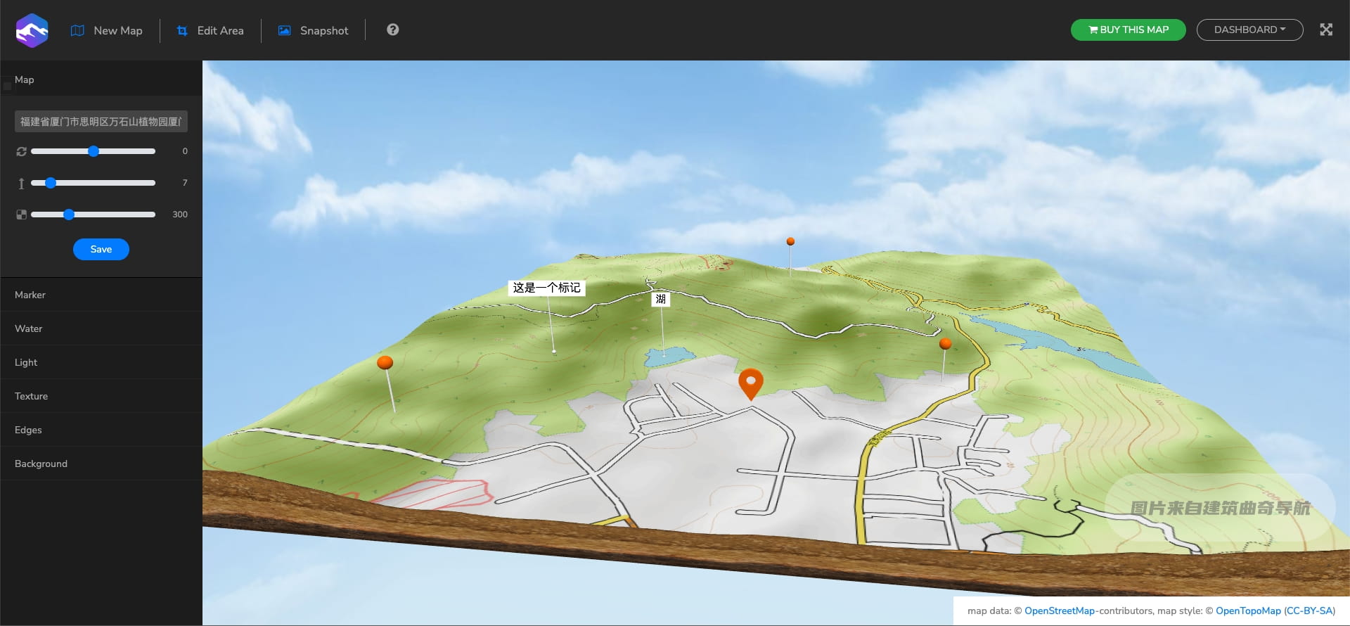 在线3d-地图模型生成-建筑地图工具网站推荐