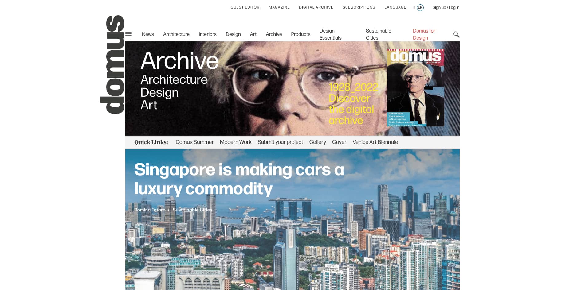 domus建筑杂志官网-domus官方网站