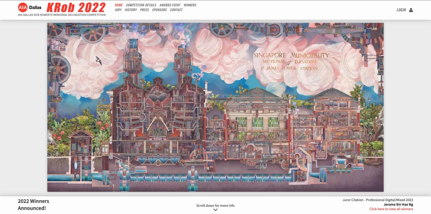 KRob建筑绘画大赛官网-建筑竞赛-建筑曲奇导航