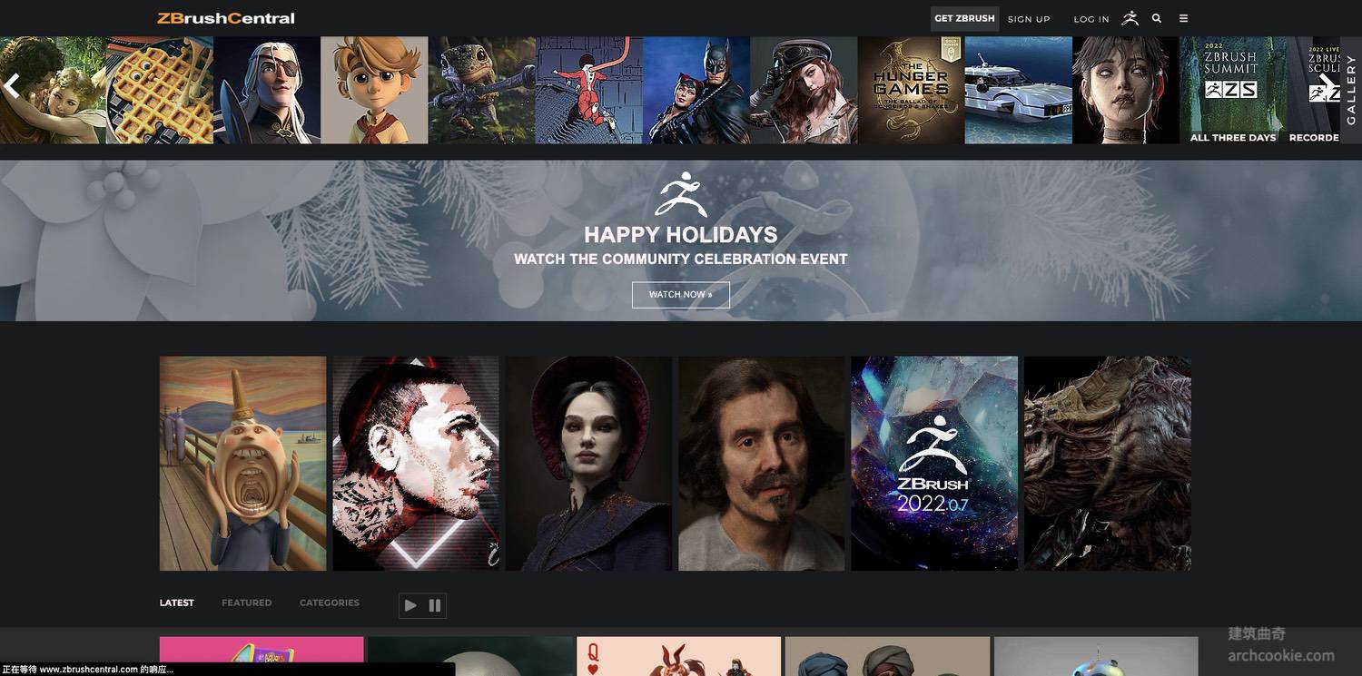 ZBrush-Central-ZBrush官方沟通论坛