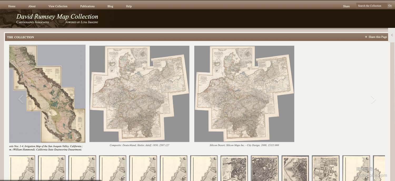 davidrumsey-在线地图收藏馆-大卫·拉姆齐
