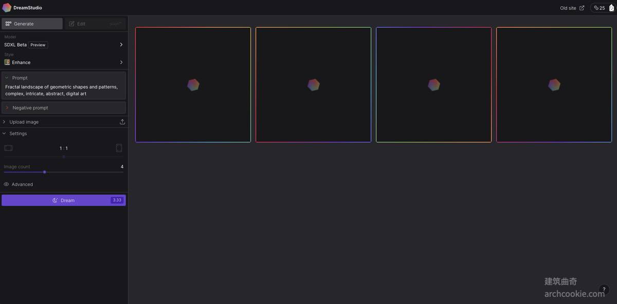 dreamstudio-免费开放的在线AI绘图工具