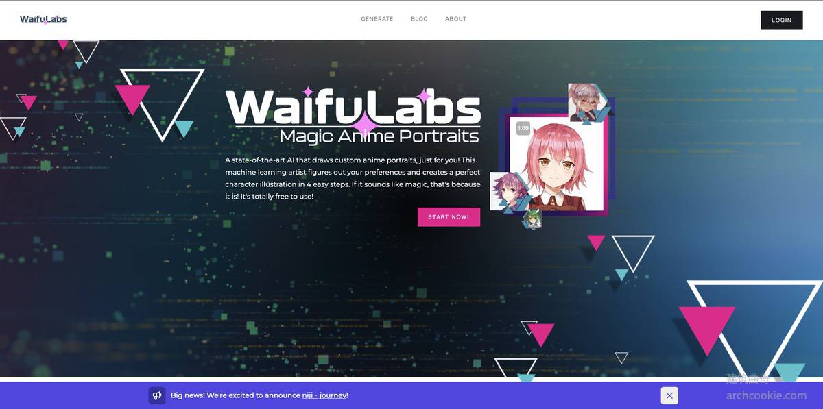 Waifu-Labs-在线二次元头像生成